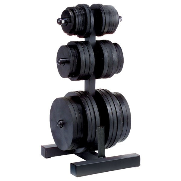 Body Solid Olympic Weight Plate Tree & Bar Holder WT46 - GymBasis Store