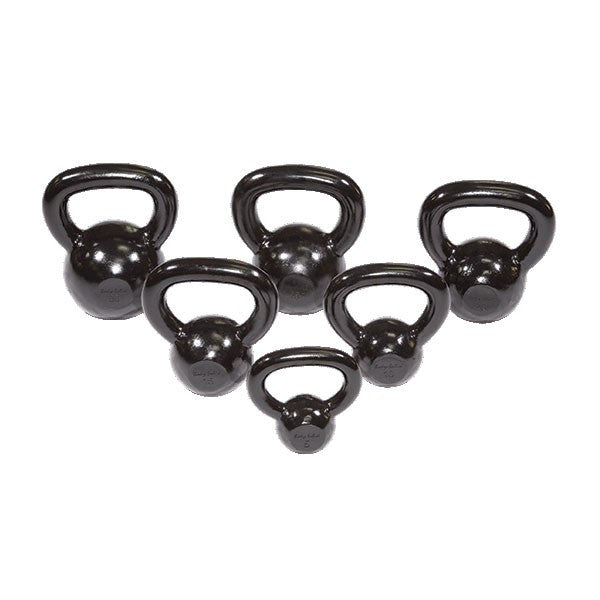 Body Solid 5-30 lb Cast Iron Kettlebell Set - GymBasis Store