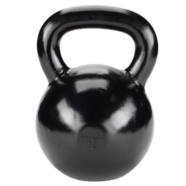 Body Solid 75 lb Cast Iron Kettlebell - GymBasis Store