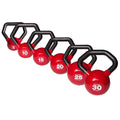 Body Solid 5-30 lb Vinyl Dipped Kettleball Set - GymBasis Store