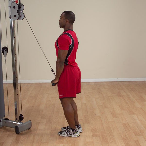 Body Solid Pro Grip Revolving Straight Bar Cable Attachment - GymBasis Store