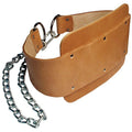 Body Solid Leather Dip Belt with Chain MA330 - GymBasis Store