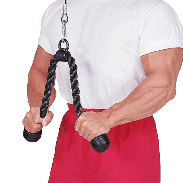 Body Solid Tricep Rope Press Down Attachment - GymBasis Store