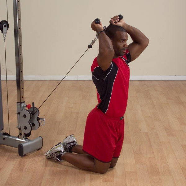Body Solid Pro Grip Balanced-V-Bar Cable Attachment MB507RG - GymBasis Store
