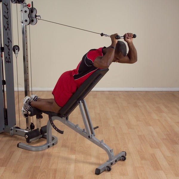 Body Solid Pro Grip Balanced-V-Bar Cable Attachment MB507RG - GymBasis Store
