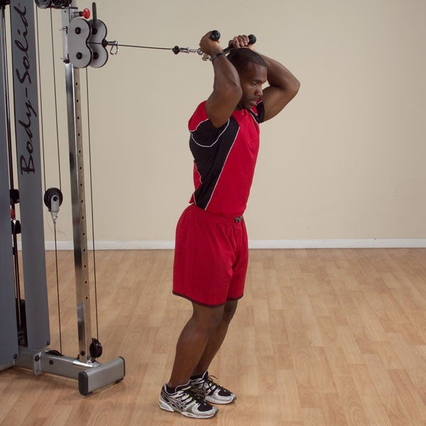 Body Solid Pro Grip Balanced-V-Bar Cable Attachment MB507RG - GymBasis Store