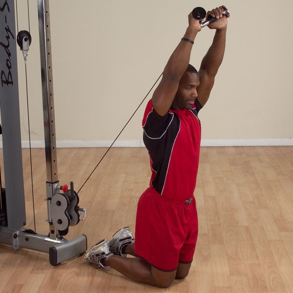 Body Solid Pro Grip Tricep Pressdown V-Bar Cable Attachment MB504RG - GymBasis Store