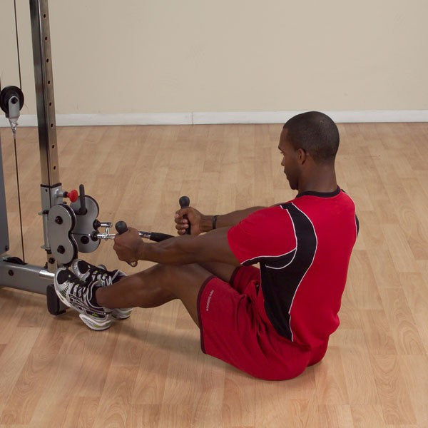 Body Solid Pro Grip Revolving Multi Purpose Cable Attachment Bar - GymBasis Store