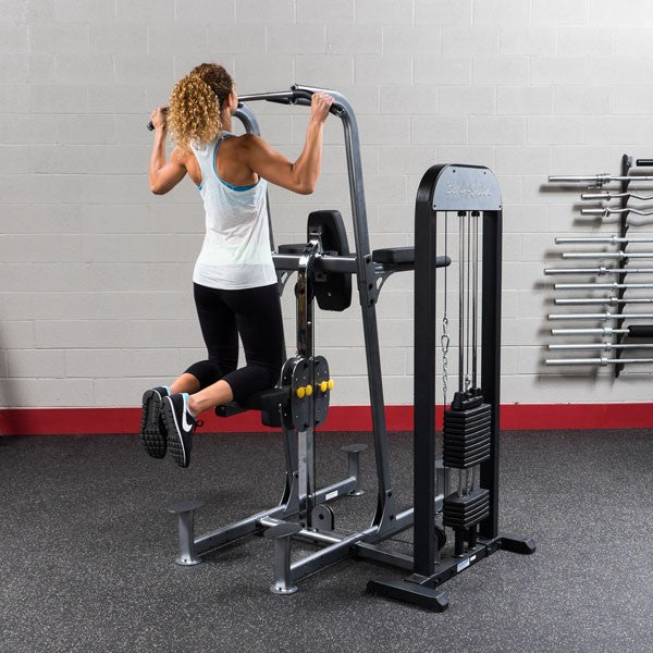 Body Solid Pro-Select Weight Assisted Chin / Dip Machine FCD-STK - GymBasis Store