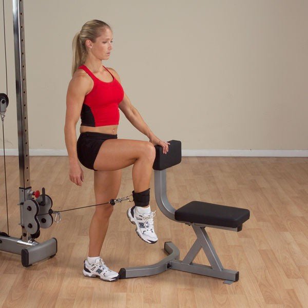 Body Solid Leather Ankle Strap Cable Attachment - GymBasis Store