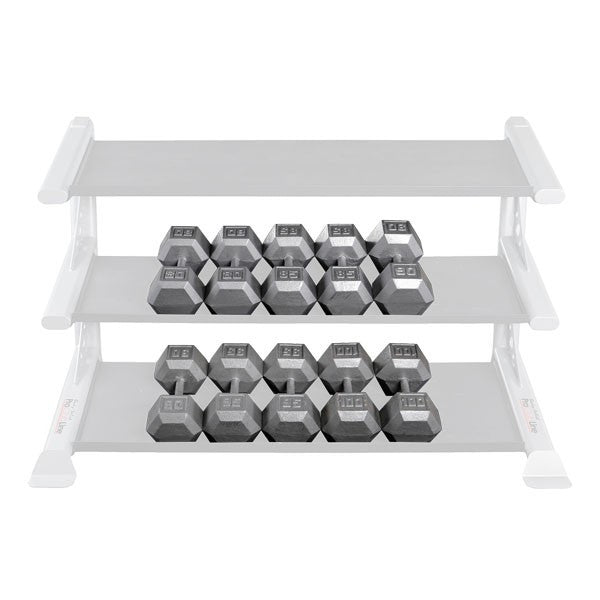 Body Solid 5-30 lb Rubber Coated Hex Dumbbell Set (Pairs) - GymBasis Store
