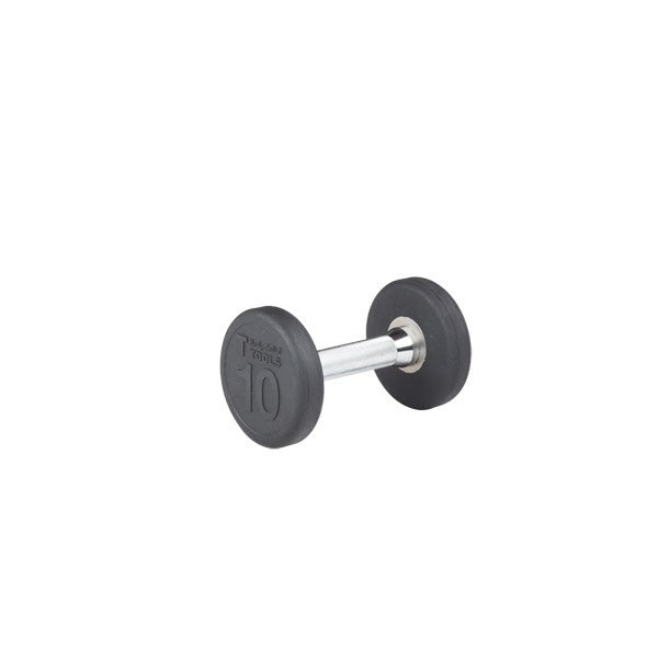 Body Solid 5-50 lb Round Rubber Coated Pro-Style Dumbbell Set - GymBasis Store