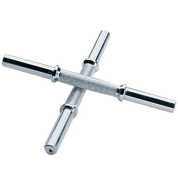 Body Solid Standard 1' Dumbbell Handles - PAIR - GymBasis Store