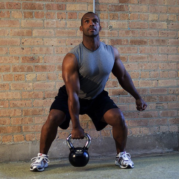 Body Solid 5-30 lb Premium Kettlebell Set with Rack - GymBasis Store