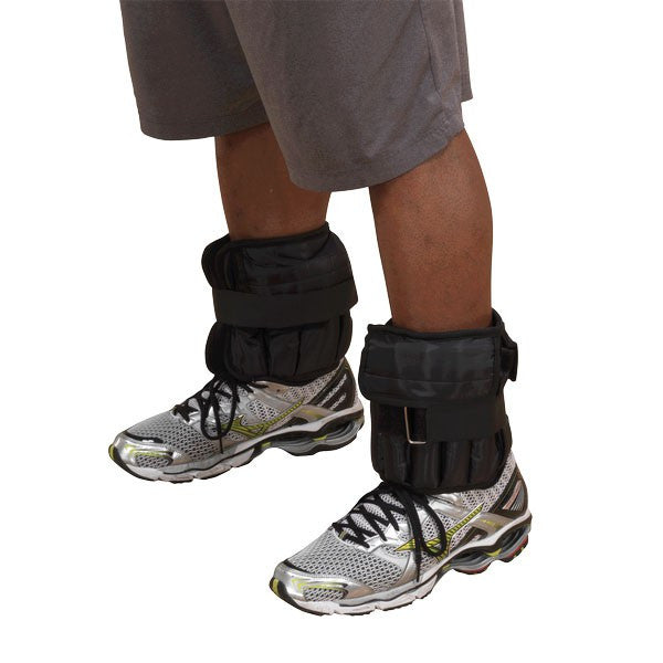 Body Solid 5 lb Adjustable Ankle Weights - 10 Pound Pair - GymBasis Store