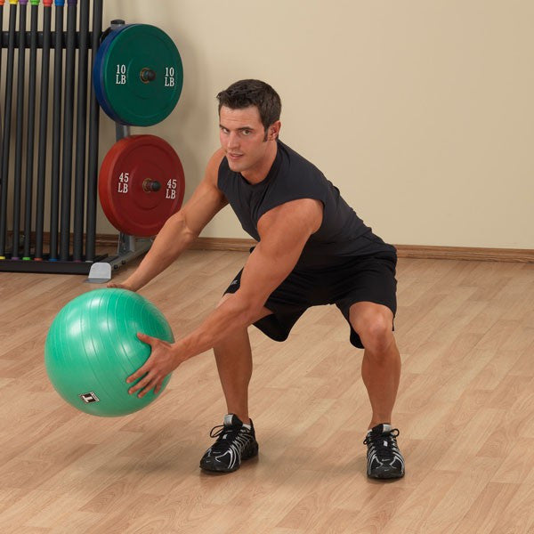 Body Solid 45 cm Anti-Burst Exercise Stability Ball - GymBasis Store