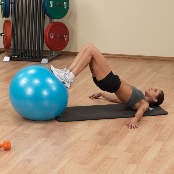 Body Solid 65 cm Anti-Burst Exercise Stability Ball - GymBasis Store