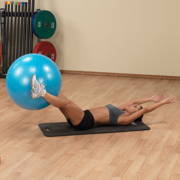Body Solid 55 cm Anti-Burst Exercise Stability Ball - GymBasis Store