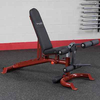 Body Solid GFID100 Adjustable Flat Incline Decline FID Weight Bench - GymBasis Store
