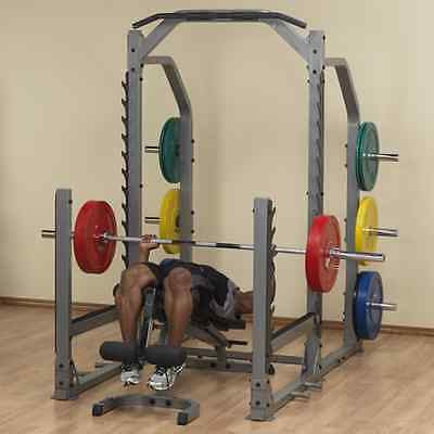 Body-Solid Pro Club Line SMR1000 Multi Press Squat Rack *Rack Only* - GymBasis Store