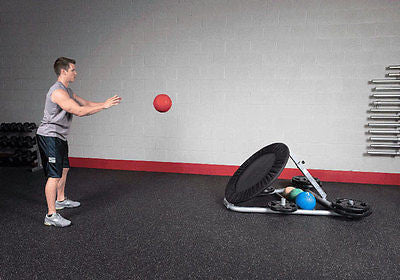 Body-Solid GBR10 Medicine Ball Rebounder 30” Adjustable 30 to 60 degree - GymBasis Store