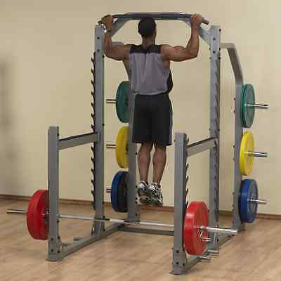 Body-Solid Pro Club Line SMR1000 Multi Press Squat Rack *Rack Only* - GymBasis Store