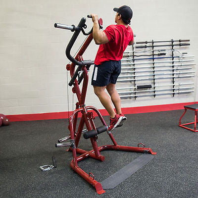 Body-Solid GLGS100P4 Leverage Corner Gym 455lbs Fully Loaded w/ attach. - GymBasis Store