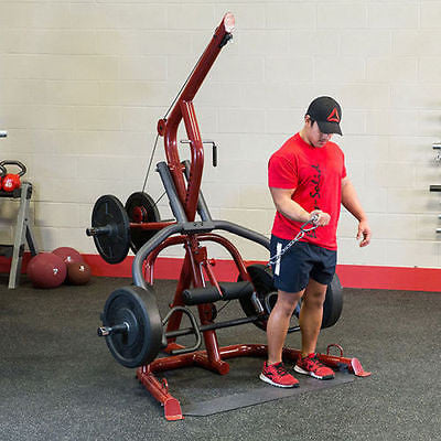 Body-Solid GLGS100P4 Leverage Corner Gym 455lbs Fully Loaded w/ attach. - GymBasis Store