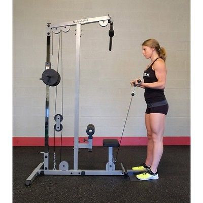Body-Solid GLM83 Plate Loaded Lat Machine incl. Low Row plate - GymBasis Store