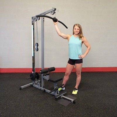 Body-Solid GLM83 Plate Loaded Lat Machine incl. Low Row plate - GymBasis Store