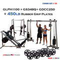 Body-Solid GDCC250 Crossover | GLPH1100 Leg Press, Hack Squat | GS348Q Smith - GymBasis Store