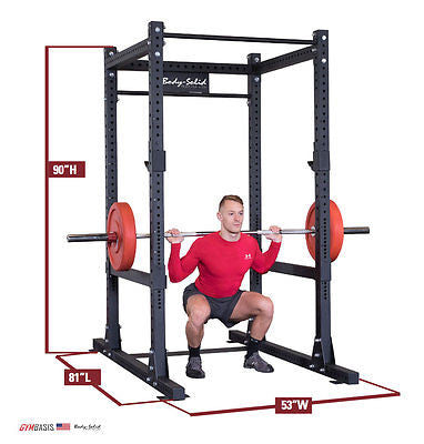 Body-Solid SPR1000 Commercial Power Rack - GymBasis Store