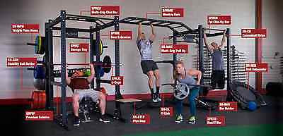 Body-Solid SPR1000 Commercial Power Rack with Rear Extension - GymBasis Store