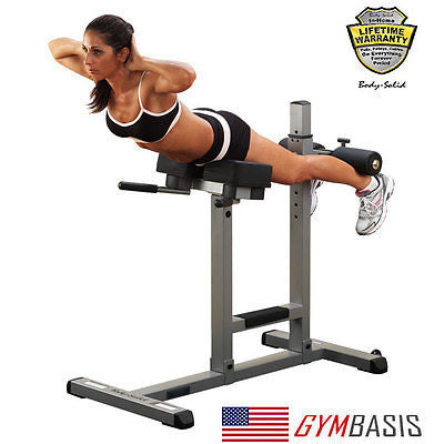 Body-Solid GRCH322 Roman Chair Lower Back Abdominal Weights ABS - GymBasis Store