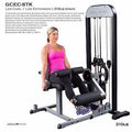 Body-Solid GCEC-STK Pro-Select Leg Extension / Leg Curl - 310 lb stack - GymBasis Store