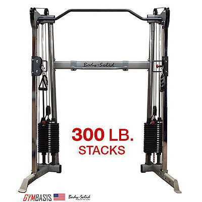Body-Solid GDCC200 Functional Trainer Machine with Stack  (160 lb | 210 lb | 300 lb) - GymBasis Store