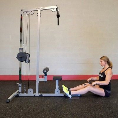 Body-Solid GLM83 Plate Loaded Lat Machine incl. Low Row plate - GymBasis Store