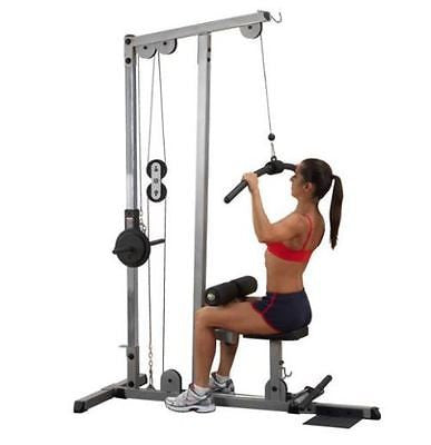 Body-Solid GLM83 Plate Loaded Lat Machine incl. Low Row plate - GymBasis Store