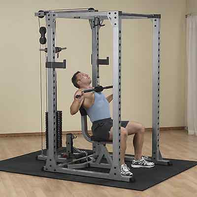 Body-Solid GLA378 Lat Attachment / option for GPR378 power rack - GymBasis Store