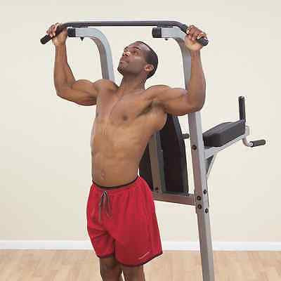 Body-Solid GVKR82 Vertical Knee Raise Chin Pull Up Dip VKR Power Tower - GymBasis Store