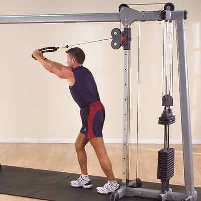 Body-Solid GLPH1100 Leg Press & Hack Squat + GDCC250 Deluxe Cable Crossover - GymBasis Store