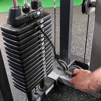 Body-Solid GCBT-STK Pro-Select Biceps & Triceps Machine - 310 lb stack - GymBasis Store