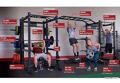 Body-Solid SPR1000 Double Rack with Rear Extension & Monkey Bar - GymBasis Store