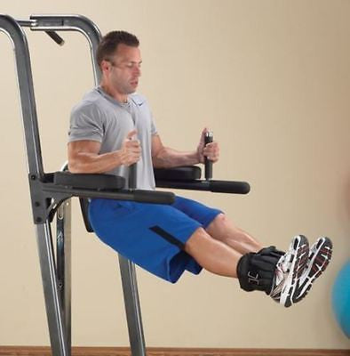 Body-Solid FCD VKR Vertical Knee Raise, Dip and Chin Pull Up Station - GymBasis Store