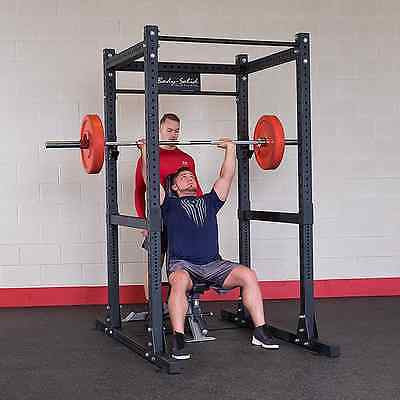 Body-Solid SPR1000 Double Rack with Rear Extension & Monkey Bar - GymBasis Store