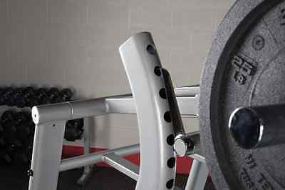 BODY-SOLID SLS500 Leverage Squat Calf Raise +240lb rubber bumper plates - GymBasis Store