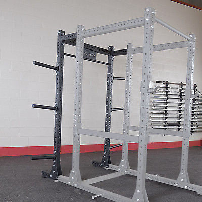 Body-Solid SPR1000 Double Rack with Rear Extension & Monkey Bar - GymBasis Store