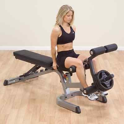Body-Solid KIT GFID71 FID WEIGHT BENCH + Biceps Curl GPCA1 + Leg Developer GLDA3 - GymBasis Store