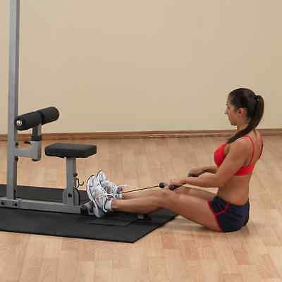 Body-Solid GLM83 Plate Loaded Lat Machine incl. Low Row plate - GymBasis Store