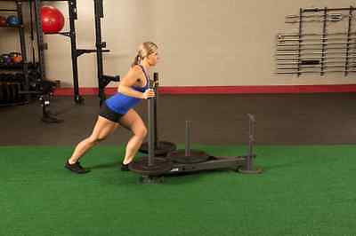 BODY-SOLID GWS100 Push/Pull Heavy Duty Sled, weight sled, crossfit - GymBasis Store